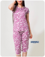 ست تی شرت شلوارک کد 00202047 - Image 3