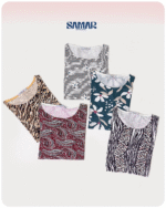 ست تی شرت شلوارک کد 00202047 - Image 6