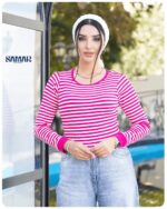 کراپ آستین بلند رینگر کد 00201154 - Image 4