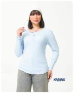 بلوز قاپکدار کبریتی کد 00201169 - Image 2