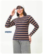 بلوز یقه گرد کبریتی رینگر کد 00201150 - Image 3