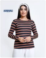 بلوز یقه گرد کبریتی رینگر کد 00201150 - Image 5